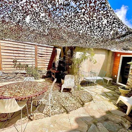 Lodge Casa Poli Tiny Loft Patiohut Cocooningidleness Cap Corse Beach *